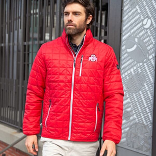 Cutter & Buck Rainier PrimaLoft Mens Eco Insulated Full Zip Puffer Jacket Thumbnail