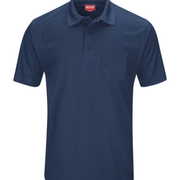 Men's Performance Knit Pocket Polo Thumbnail